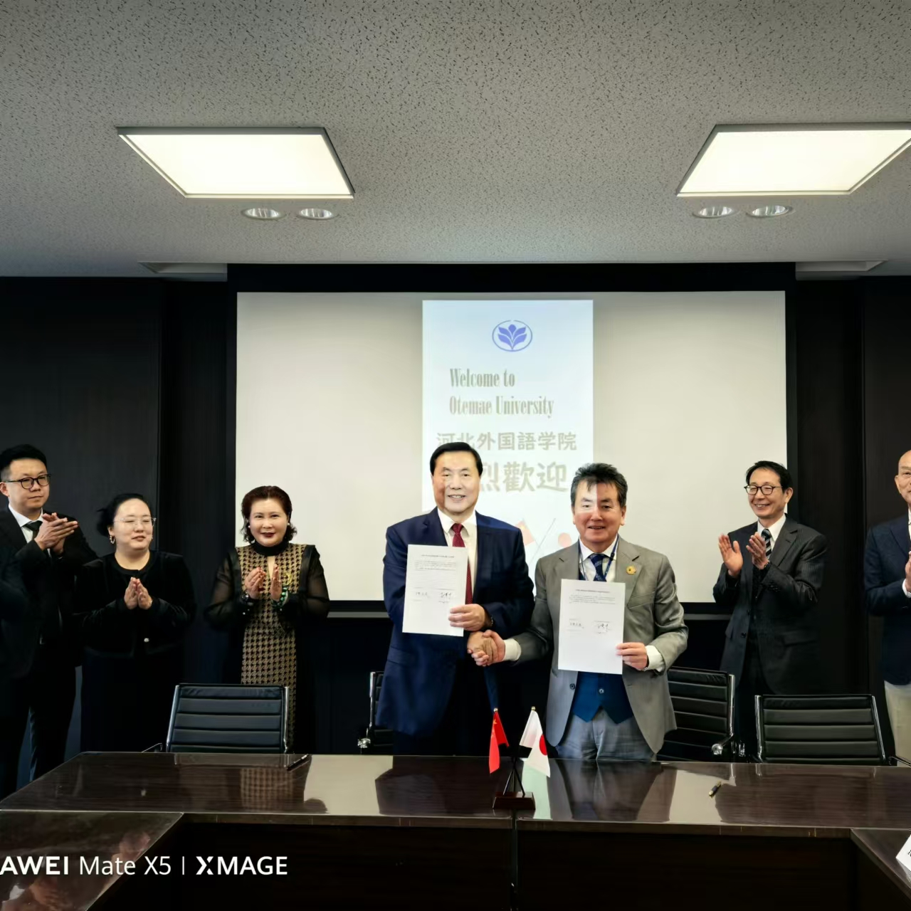 350vip浦京集团访问日本大手前大学并签署重要合作协议